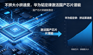 不拼大小拼速度，华为 “韬定律” 激活国产芯片潜能