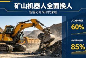 科技赋能筑牢安全防线 矿山高危岗位加速实现 “机器人换人”