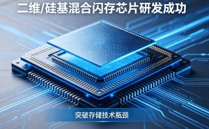 二维/硅基混合闪存芯片研发成功 打破存储算力壁垒