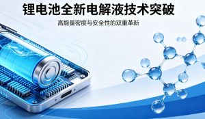 核心技术重大突破！全新电解液技术实现锂电池续航成倍提升