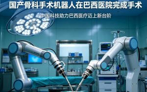 不是拿证“试水”，而是实战“上台”！国产骨科手术机器人正式落地巴西临床