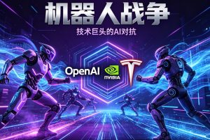 机器人战争全面升级：OpenAI、英伟达、特斯拉群雄逐鹿，抢占物理AI行业规则话语权