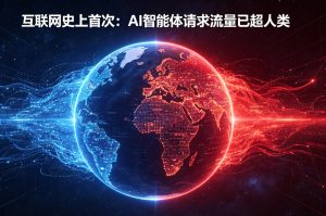 互联网格局迎来历史性转折！Cloudflare：AI智能体流量首次超越人类用户