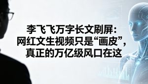 李飞飞万字长文刷屏科技圈：网红文生视频仅为 “画皮”，空间智能 + 模拟器锚定 AI 万亿新风口