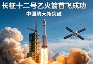 长征十二号乙火箭首飞成功 中国商业航天迈入大运力组网新时代