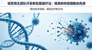 诺奖得主团队开发新型基因疗法 精准粉碎癌细胞染色质 攻克 “不可成药” 癌症
