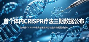 全球首个体内 CRISPR 疗法三期完整数据出炉 单次给药大幅根治遗传性血管性水肿