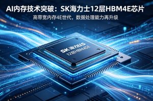 AI 内存极限再创突破！SK 海力士正式交付 12 层 HBM4E 工程样品