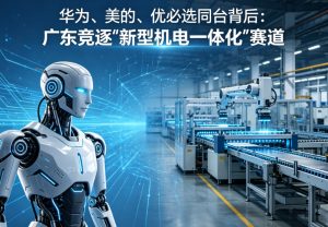 华为、美的、优必选同台建言 广东举全省之力竞逐新型机电一体化万亿新赛道