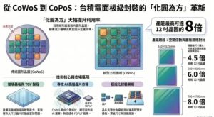 台积电加速落地 CoPoS 新一代面板封装技术：封装成本直降 30%，基材利用率跃升至 90%