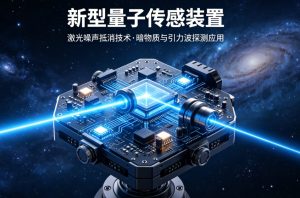 新型量子传感装置实现激光噪声精准抵消 突破暗物质与引力波探测核心难题
