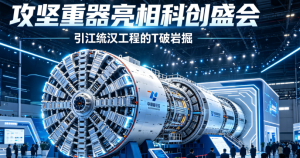攻坚重器亮相科创盛会 引江补汉工程 TBM 闪耀 2026 中国水博览会