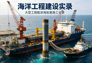 国内首个海洋输电全产业链智慧母港落地舟山 海域桩基施工全面启动