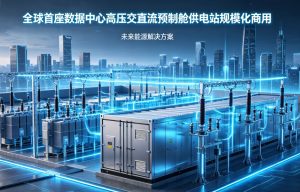 全球首座数据中心高压交直流预制舱供电站规模化商用全解析