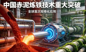 颠覆性技术突破！中国赤泥炼铁实现产业化突破 重塑全球冶金绿色新格局