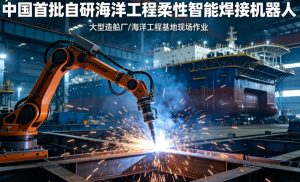 国产智造再突破！我国首批自研海洋工程柔性智能焊接机器人天津正式投用