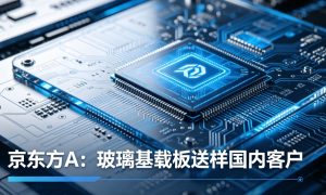 京东方 A 玻璃基算力封装载板实现关键突破 多款样品送样国内算力客户验证