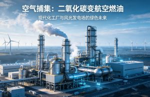 空气 “榨” 出航空燃油！国内首条 DAC 制可持续航空燃油产线宁夏宁东开建