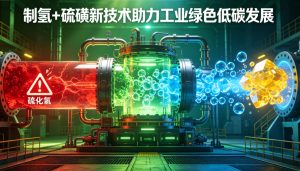 “制氢 + 硫磺” 原创新技术落地示范 剧毒工业废气变双料资源 赋能全行业绿色低碳转型