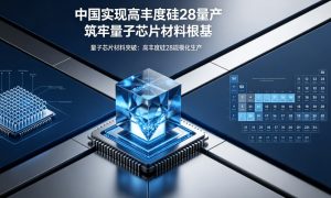 丰度 99.9969%！我国实现高丰度硅 – 28 公斤级量产 筑牢硅基量子芯片材料根基