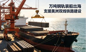 万吨钢轨扬帆出海！包钢高端美标钢轨赋能美洲双线电气化铁路建设