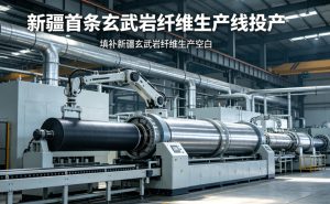 科创赋能资源转化 新疆理化所硬核技术助力全疆首条玄武岩纤维生产线投产