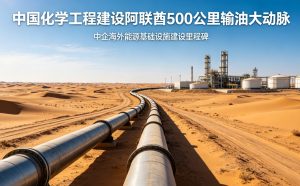 中国化学深度参建阿联酋 500 公里西东输油大动脉 中阿能源合作再添标杆工程
