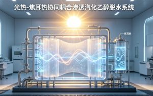 攻克乙醇脱水高能耗痛点！科研团队首创光热 — 焦耳热协同耦合渗透汽化分离新系统