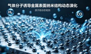 原子尺度解锁气固界面演化规律 气体分子诱导金属表面纳米结构动态演化研究取得突破性进展