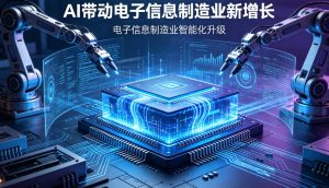 AI 全产业链深度赋能 电子信息制造业开启全新增长周期