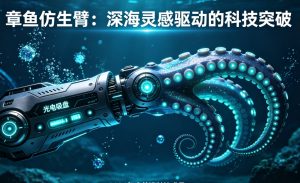 仿生科技新突破！意大利理工学院研发光电吸盘章鱼仿生臂 重塑软体机器人感知能力
