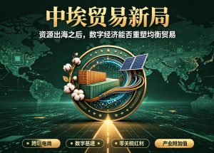 从资源单向出口到数字双向出海 中埃贸易破局结构性失衡构建均衡经贸新生态
