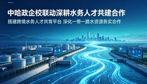 中哈政企校联动搭建水务人才共育平台 深化 “一带一路” 水资源务实合作