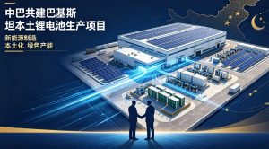 中巴正式签约共建巴基斯坦本土锂电池一体化生产基地 赋能中巴经济走廊绿色升级