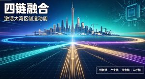 “四链融合” 激活大湾区制造动能 粤港澳大湾区以要素协同锻造新质制造竞争力