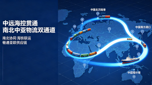 南北双线畅联亚欧丝路 中远海控贯通南北中亚物流双通道