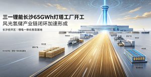 总投资 3.88 亿元、规划产能 65GWh！三一锂能长沙灯塔工厂正式开工 打造锂电数智绿色制造新标杆