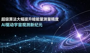 超级算法实现暗能量测量精度四倍跃升 下一代巡天观测迎来核心算力工具