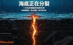 全球首次实时捕捉海底地壳“分裂”瞬间 破解海底扩张核心地质奥秘