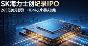 SK海力士创下美股最大境外IPO纪录 行业预警HBM芯片紧缺潮将持续数年