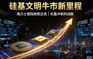 硅基文明牛市新里程：海力士登陆纳斯达克，长鑫冲刺科创板