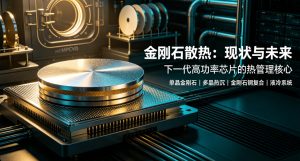 金刚石散热产业迎来规模化商用元年：破解 AI 高热瓶颈，分三步走打开千亿市场
