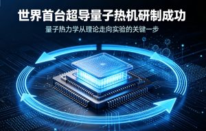 世界首台超导量子热机研制成功！量子热力学正式迈入实验验证时代