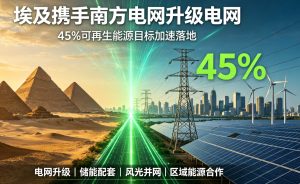 埃及携手中国南方电网全面升级国家电网 全力冲刺两年内可再生能源占比 45%