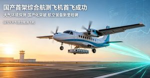 国产首架运12F大气综合航测飞机圆满完成首飞 填补国内一体化航测机型空白