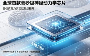 全球首款毫秒级神经动力学芯片问世 脑仿真算力较英伟达 A100 GPU 提速最高 478.18 倍