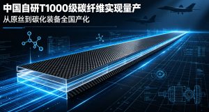 我国自研 T1000 级超高强度碳纤维实现稳定量产 高端战略材料彻底摆脱海外垄断