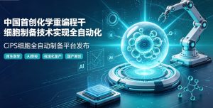 我国原创化学重编程干细胞实现全自动制备 全球首套智能平台在京发布