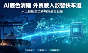 “AI 底色” 越发清晰 外贸驶入 “数智” 快车道