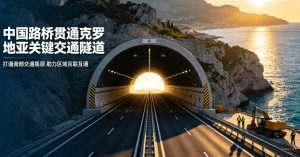 中国路桥承建克罗地亚科齐亚克隧道顺利贯通 打通当地核心交通枢纽